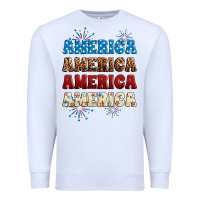 White Western America Premium Sweatshirt - Neo Western