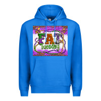 True Royal fat tuesday fleur de lis and mardi gras beads Premium Hoodie - Artiststas