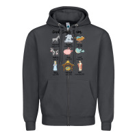 Smoke god says i am Zipper Hoodie - MaliasSmallBusiness