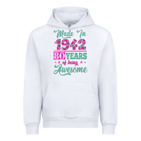 White made in 1942, 80 years of being awesome kopya Urban Hoodie - Jasminsmagicworld