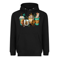 Black jesus coffee cups Heavyweight Hoodie - Zillion Design Studio