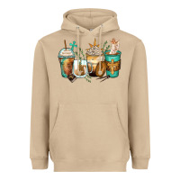 Mushroom jesus coffee cups Heavyweight Hoodie - Zillion Design Studio