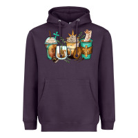 Plum jesus coffee cups Heavyweight Hoodie - Zillion Design Studio