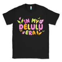 Black in my delulu era Classic Tee - MaliasSmallBusiness