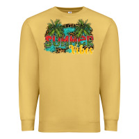 Antique Gold summer vibes Premium Sweatshirt - SublimationCraftShop