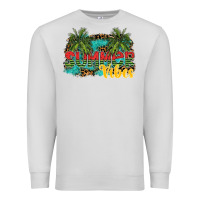 Dove Grey summer vibes Premium Sweatshirt - SublimationCraftShop