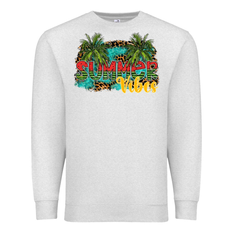 Summer Vibes Premium Sweatshirt by SublimationCraftShop | Teevron