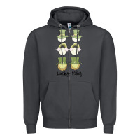 Smoke lucky vibes Zipper Hoodie - MaliasSmallBusiness