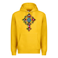 Lemon christmas cross Premium Hoodie - AdoDesignShop