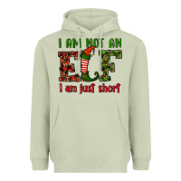 Matcha i am not an elf i am just short christmas Heavyweight Hoodie - RanaPortraitStore