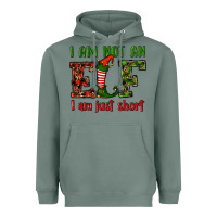 Sage i am not an elf i am just short christmas Heavyweight Hoodie - RanaPortraitStore