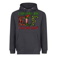 Smoke i am not an elf i am just short christmas Heavyweight Hoodie - RanaPortraitStore