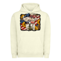 Pigment Pistachio 4th of july llama Urban Hoodie - LillyAllenDesigns