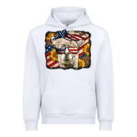 White 4th of july llama Urban Hoodie - LillyAllenDesigns