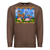 Chestnut America farm animals truck 20oz skinny tumbler Premium Sweatshirt - Neo Western
