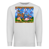 Dove Grey America farm animals truck 20oz skinny tumbler Premium Sweatshirt - Neo Western