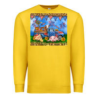 Lemon America farm animals truck 20oz skinny tumbler Premium Sweatshirt - Neo Western