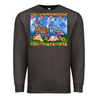 Smoke America farm animals truck 20oz skinny tumbler Premium Sweatshirt - Neo Western