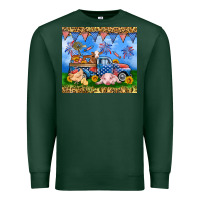 Sports Green America farm animals truck 20oz skinny tumbler Premium Sweatshirt - Neo Western