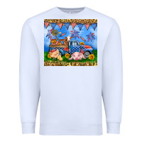 White America farm animals truck 20oz skinny tumbler Premium Sweatshirt - Neo Western