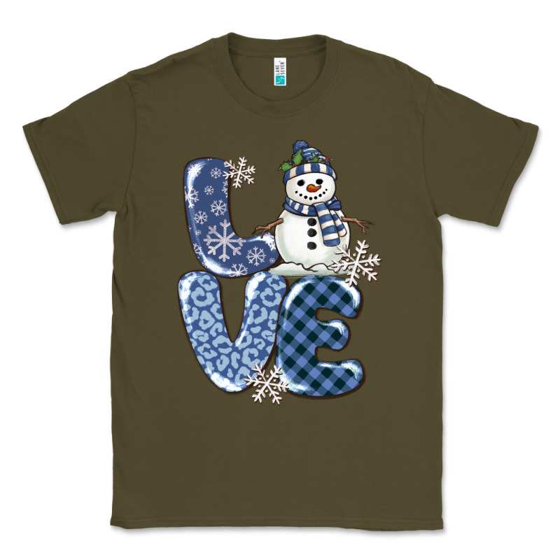 Love Snowman Classic Tee by MaliasSmallBusiness | Teevron