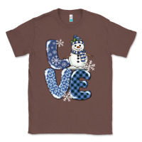 Chestnut love snowman Classic Tee - MaliasSmallBusiness