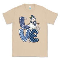 Mushroom love snowman Classic Tee - MaliasSmallBusiness