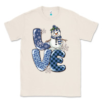 Natural love snowman Classic Tee - MaliasSmallBusiness