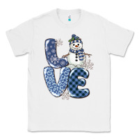 White love snowman Classic Tee - MaliasSmallBusiness
