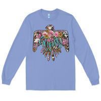 Colony Blue gypsy soul thunderbird Long Sleeve Tee - BarkalooDesign