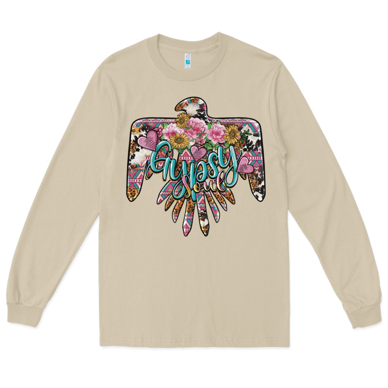 Gypsy Soul Thunderbird Long Sleeve Tee by BarkalooDesign | Teevron