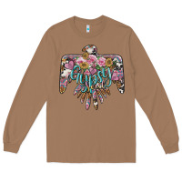Toasted Coconut gypsy soul thunderbird Long Sleeve Tee - BarkalooDesign