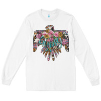 White gypsy soul thunderbird Long Sleeve Tee - BarkalooDesign