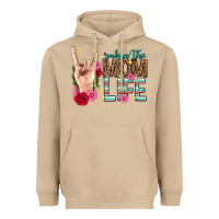 Mushroom rockin the mom life mothers day Heavyweight Hoodie - texasbilliewilder