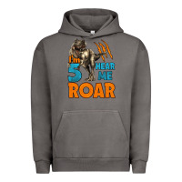 Pigment Tornado i'm five hear me roar dinosaur birthday Urban Hoodie - LillyAllenDesigns
