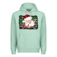 Seafoam believe santa Premium Hoodie - AdoDesignShop