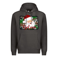 Smoke believe santa Premium Hoodie - AdoDesignShop