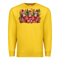 Lemon Christmas girl elfs Premium Sweatshirt - FaDigitalArtStudio