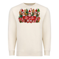 Sandshell Christmas girl elfs Premium Sweatshirt - FaDigitalArtStudio