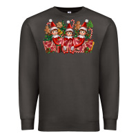 Smoke Christmas girl elfs Premium Sweatshirt - FaDigitalArtStudio