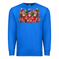 True Royal Christmas girl elfs Premium Sweatshirt - FaDigitalArtStudio