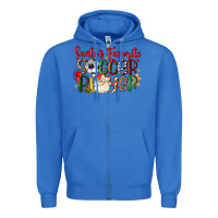 True Royal santas favorite soccer player Zipper Hoodie - MaliasSmallBusiness