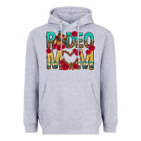 Heather Grey rodeo mom mothers day Heavyweight Hoodie - texasbilliewilder