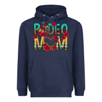 Navy rodeo mom mothers day Heavyweight Hoodie - texasbilliewilder