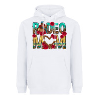 White rodeo mom mothers day Heavyweight Hoodie - texasbilliewilder