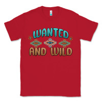 Red wanted and wild Classic Tee - MaliasSmallBusiness