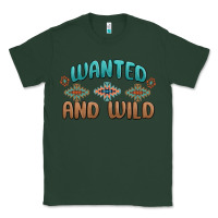 Sports Green wanted and wild Classic Tee - MaliasSmallBusiness