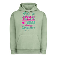 Pigment Oil Green made in 1952, 70 years of being awesome kopya Urban Hoodie - Jasminsmagicworld