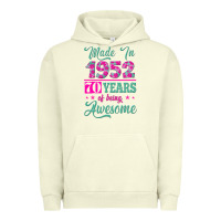 Pigment Pistachio made in 1952, 70 years of being awesome kopya Urban Hoodie - Jasminsmagicworld