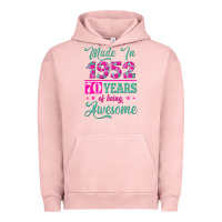 Pigment Salmon made in 1952, 70 years of being awesome kopya Urban Hoodie - Jasminsmagicworld